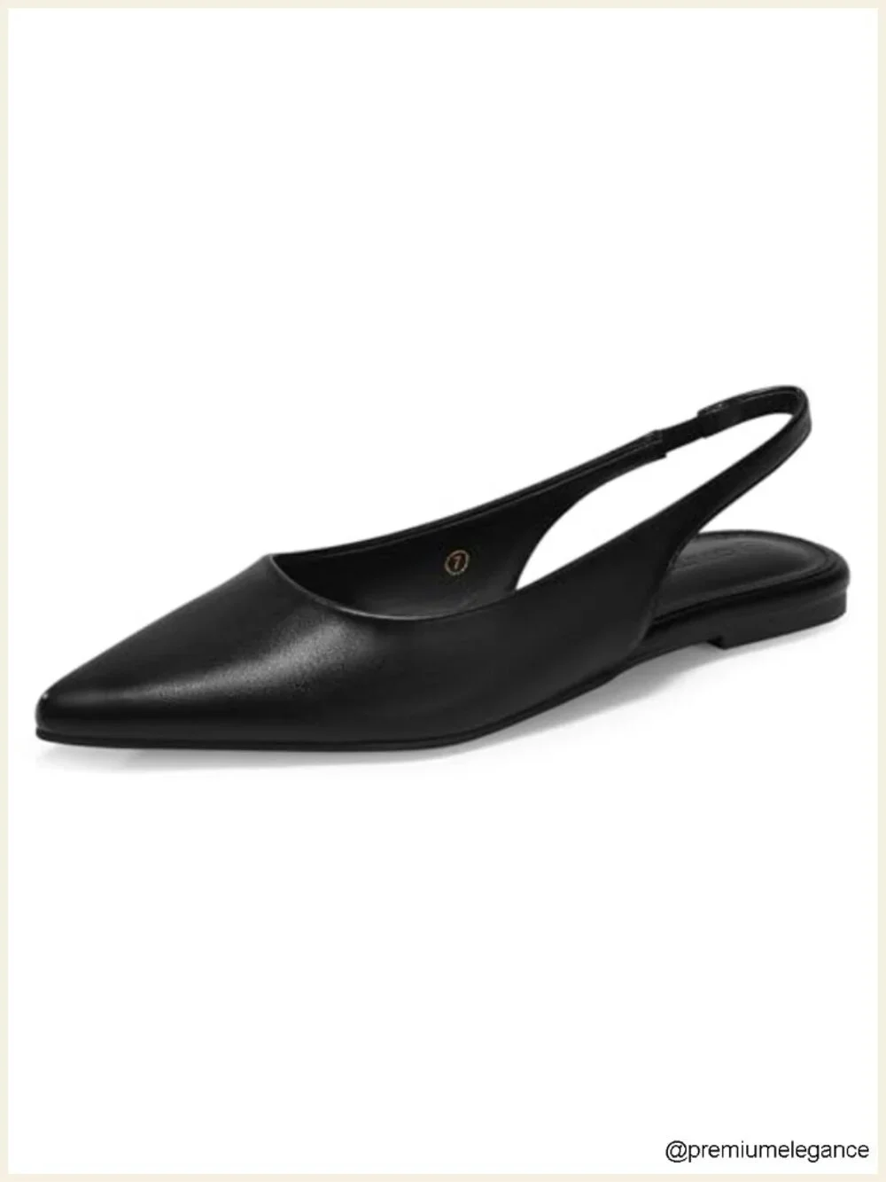 Women's Pointed Toe Slip On Ballet Flats Cushioned Insole Dress Shoes